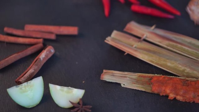Traditional local food otak otak