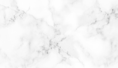 White marble texture with natural pattern for background or design art work.