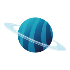 planet of the solar system isolated icon