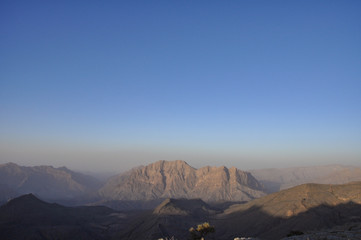 panoramic view of the mountains