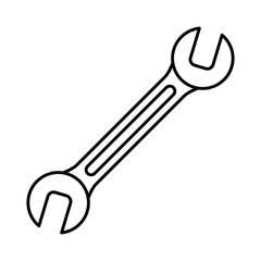 wrench key tool icon