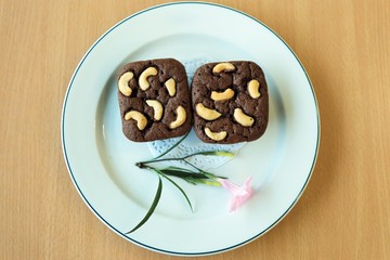sweet brownies cake