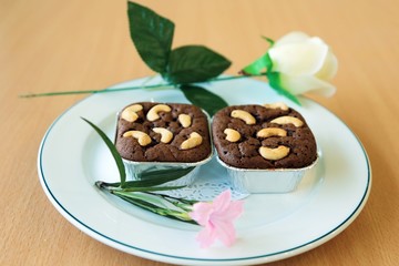 sweet brownies cake