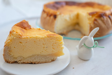 home made Easter Cheesecake