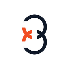 B letter logo design vector template