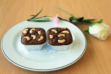 sweet brownies cake