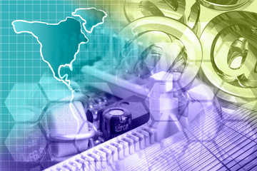 Electronic device and map