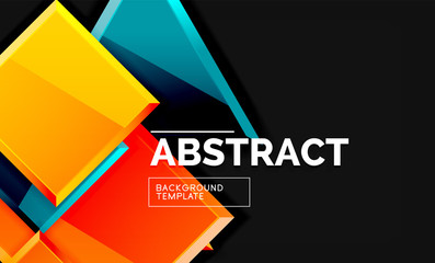 Shiny style geometric background