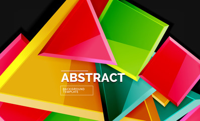 Shiny style geometric background