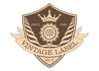 vintage label