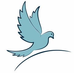 Symbol of flying bird.