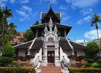 Wat Chedi Luang in Chiang Mai, Thailand