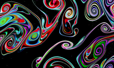 Magic space texture, pattern, looks like the minerals in the cut