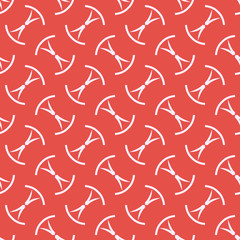 Seamless pattern with alternate geometric elements.