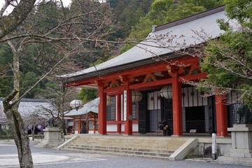 日本の京都の鞍馬寺
