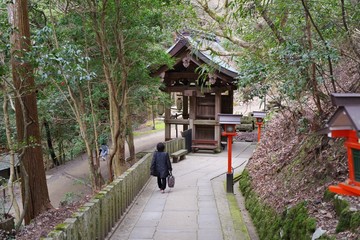 Fototapeta na wymiar 日本の京都の鞍馬寺