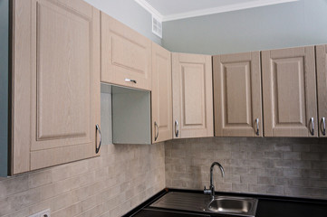 interior of modern kitchen