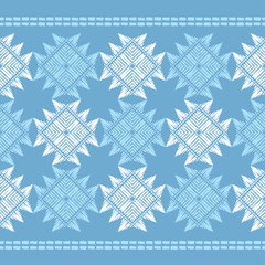 Ethnic boho seamless pattern. Patchwork texture. Weaving. Traditional ornament. Tribal pattern. Folk motif. Can be used for wallpaper, textile, invitation card, wrapping, web page background.