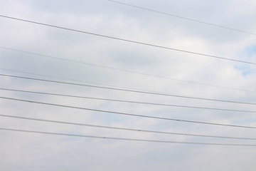 electric pole close up