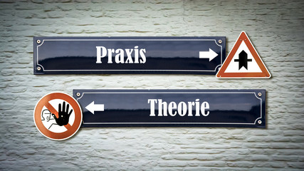 Schild 405 - Praxis