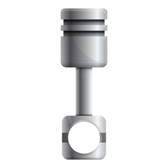 Car motor piston icon. Cartoon of car motor piston vector icon for web design isolated on white background