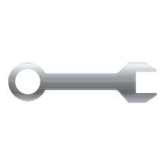 Car repair key icon. Cartoon of car repair key vector icon for web design isolated on white background