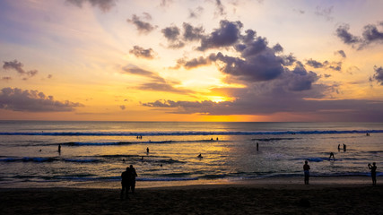 Sunset in Kuta - Bali