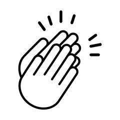 Clapping Hands vector icon