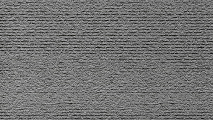 Gray bricks wall with snow shape paint, seamless, for background or texture.