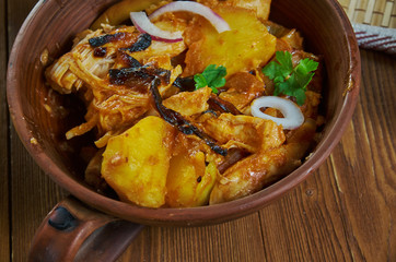 Caucasian  Сhahohbili chicken