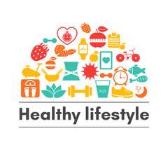 Healthy Lifestyle concept