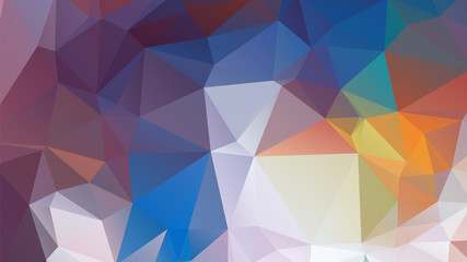 Abstract Color Polygon Background Design, Abstract Geometric Origami Style With Gradient