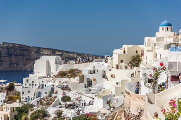 Naklejka premium View at Oia