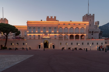 Fototapeta premium Prince's Palace of Monaco