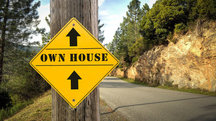 Street Sign to Own House