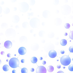 Big Genomic Data Visualization. DNA helix, DNA strand, DNA Test. Molecule or atom, neurons. Abstract structure for Science or medical background, banner