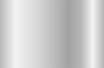 Realistic silver gradient texture. Shiny metal foil gradient. Vector illustration