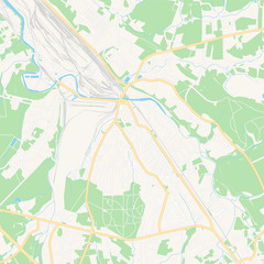  Trinec, Czechia printable map