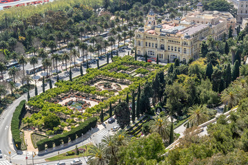 Gardens de Pedro Luis Alfonso in Malaga