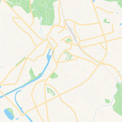 Naestved, Denmark printable map