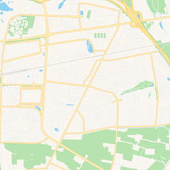 Taastrup, Denmark printable map