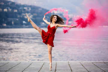 Ballerina a Como