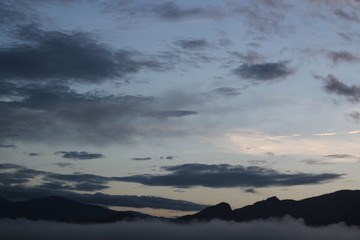 clouds and sky