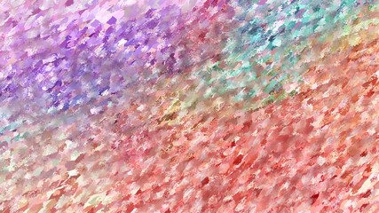 abstract multi colored brush painted closeup background