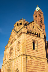 Der Dom zu Speyer im Abendlicht