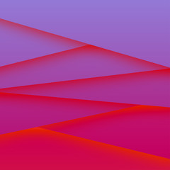 Abstract purple and red overlap paper layer paper style background