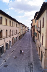 Corso Italia, San Giovanni Valdarno, Tuscany, Italy