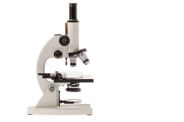 Close up shot of microscope..