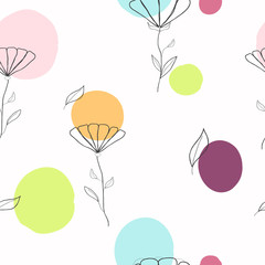 cute seamless kids pattern