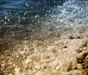 sea beach and waves background image